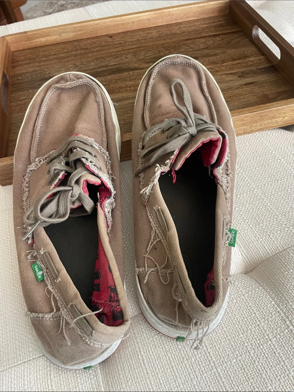 Sanuk’s comfy men’s shoes